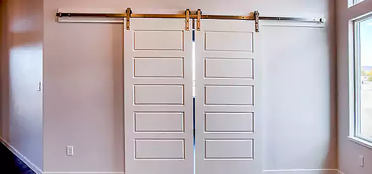 Glass Barn Door with Installation Hardware Kit Midland