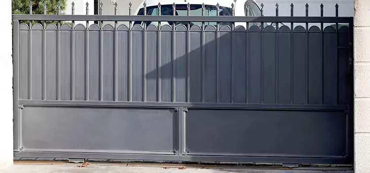 Metal Driveway Gate Installation Midland